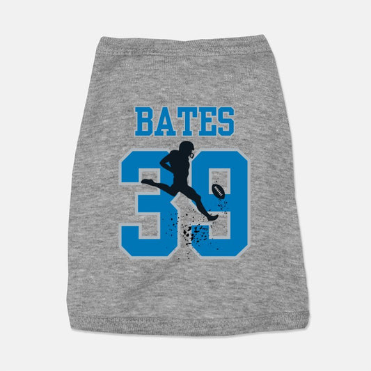 Lions Football Jake Bates Cat Dog Pet Vest Tank Top