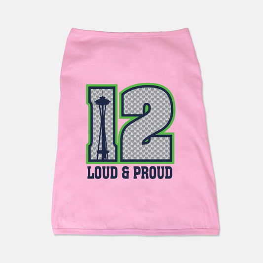 Seahawks Football Dog Cat Pet Tank Top Vest T-shirt