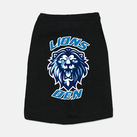 Lions Football Dog Cat Pet T-shirt Vest Tank Top