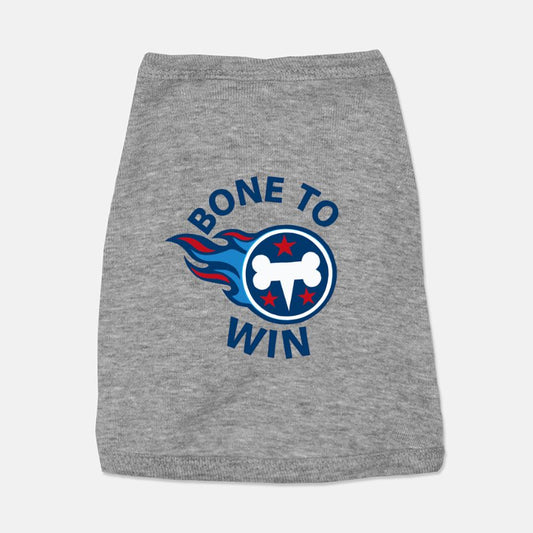 Titans Football Dog Cat Pet Vest T-shirt Tank Top