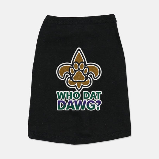 Saints Football Dog Cat Pet Vest T-shirt Tank Top