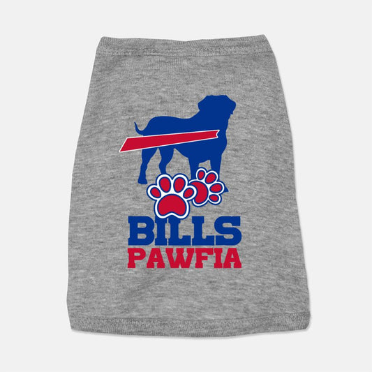 Bills Football "Pawfia" Dog Cat Pet Vest T-shirt Tank Top