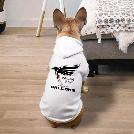 Falcons Football - Dirty Birds - Dog Pet Fleece-Lined Sweatshirt Hoodie — Small Breed