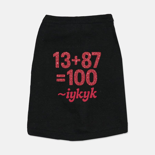 Chiefs Swift - Kelce Football Dog Cat Pet Vest T-shirt Tank Top