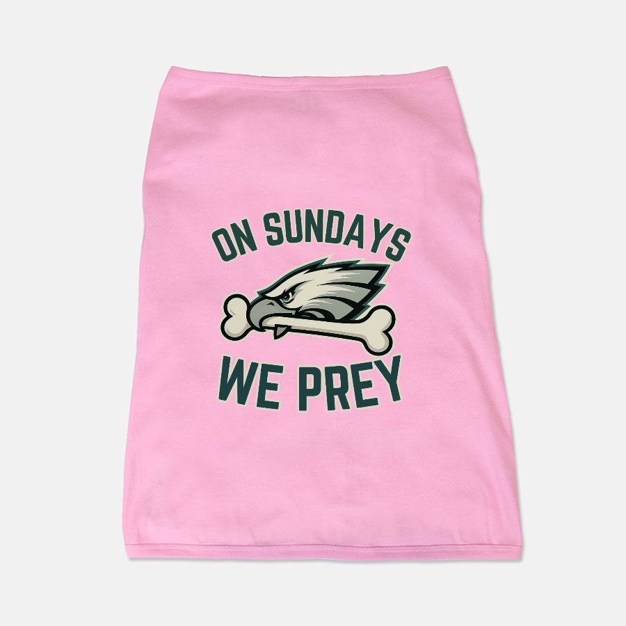 Eagles Football Dog Cat Pet Vest T-shirt Tank Top