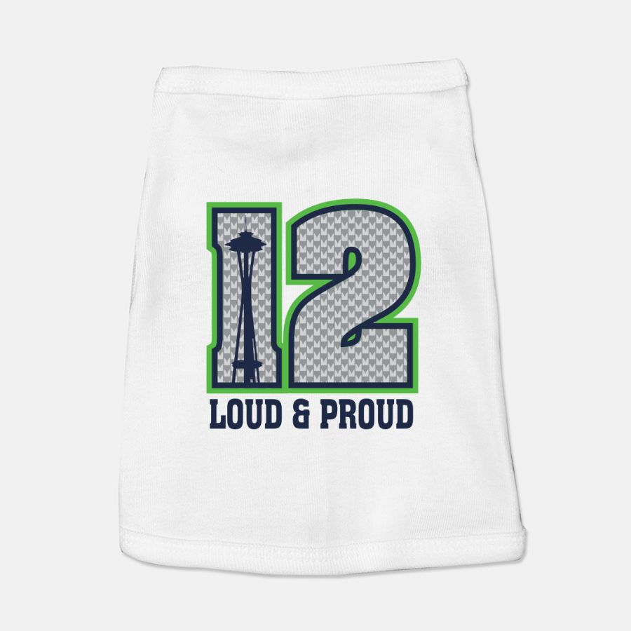Seahawks Football Dog Cat Pet Tank Top Vest T-shirt