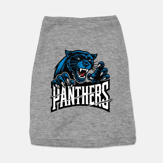 Panthers Football Dog Cat Pet T-Shirt Vest Tank Top