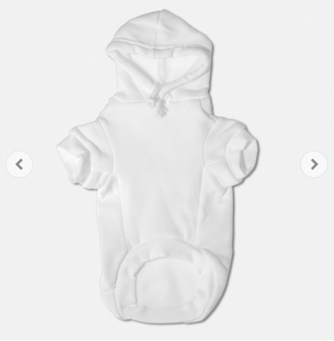 BINGO Dog Pet Fleece-Lined Sweatshirt Hoodie - Shake Those Balls - Small Breed