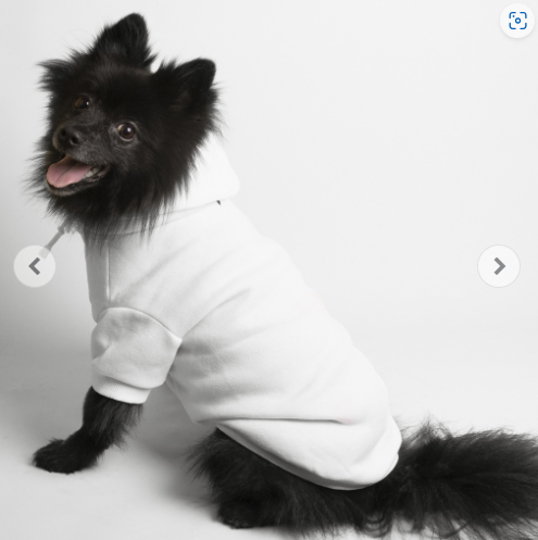 BINGO Dog Pet Fleece-Lined Sweatshirt Hoodie - Shake Those Balls - Small Breed