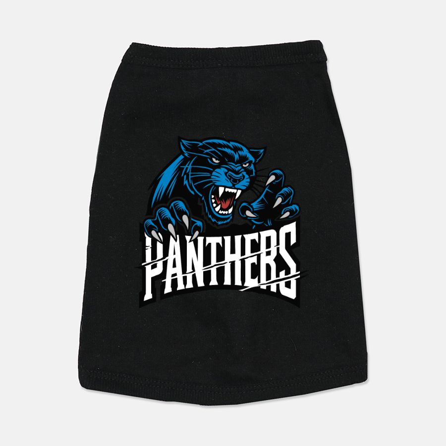 Panthers Football Dog Cat Pet T-Shirt Vest Tank Top