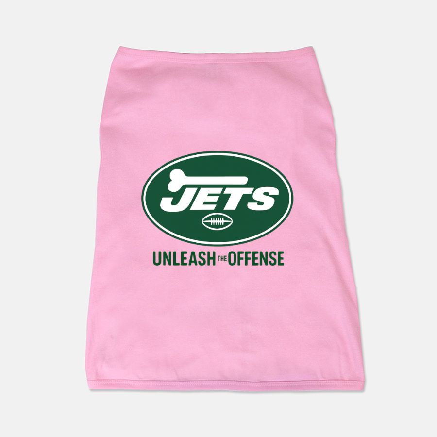 Jets Football Dog Cat Pet Vest T-shirt Tank Top