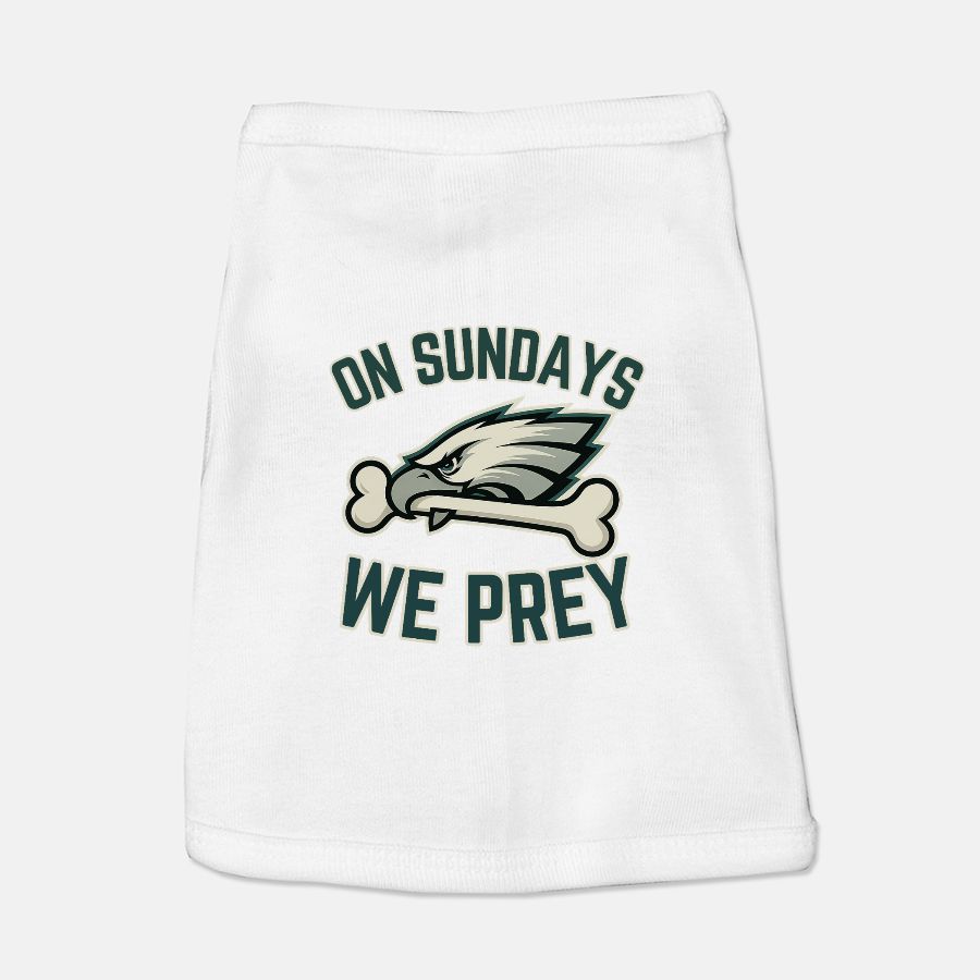 Eagles Football Dog Cat Pet Vest T-shirt Tank Top