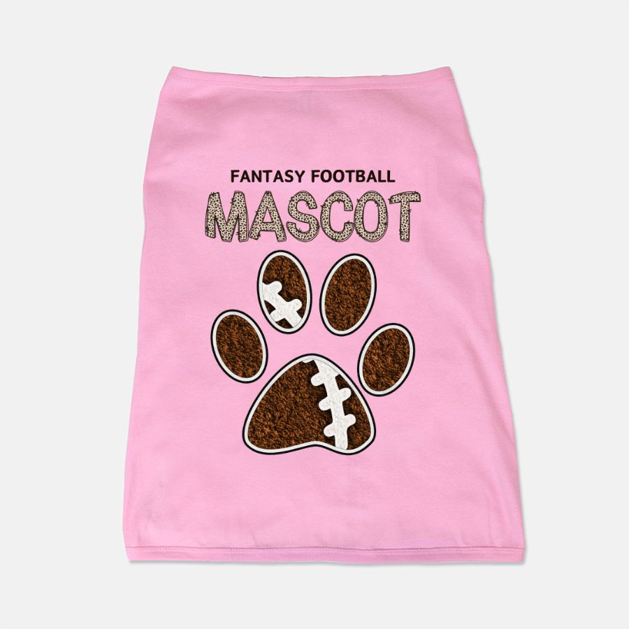 Fantasy Football Mascot Dog Cat Pet T-shirt Vest Tank Top