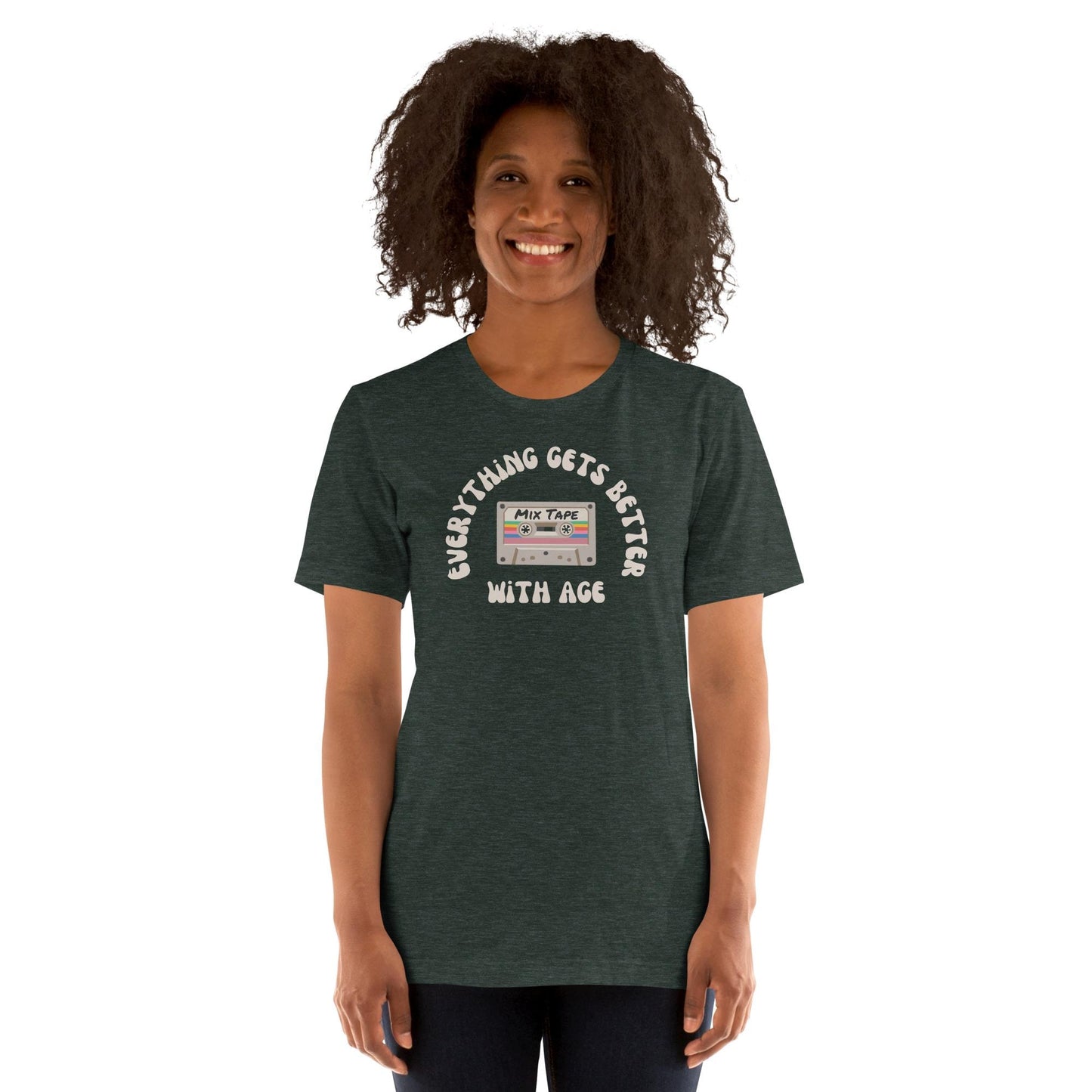 Mix Tape - Everything Gets Better with Age Retro Vintage Style Generation X Unisex T-shirt