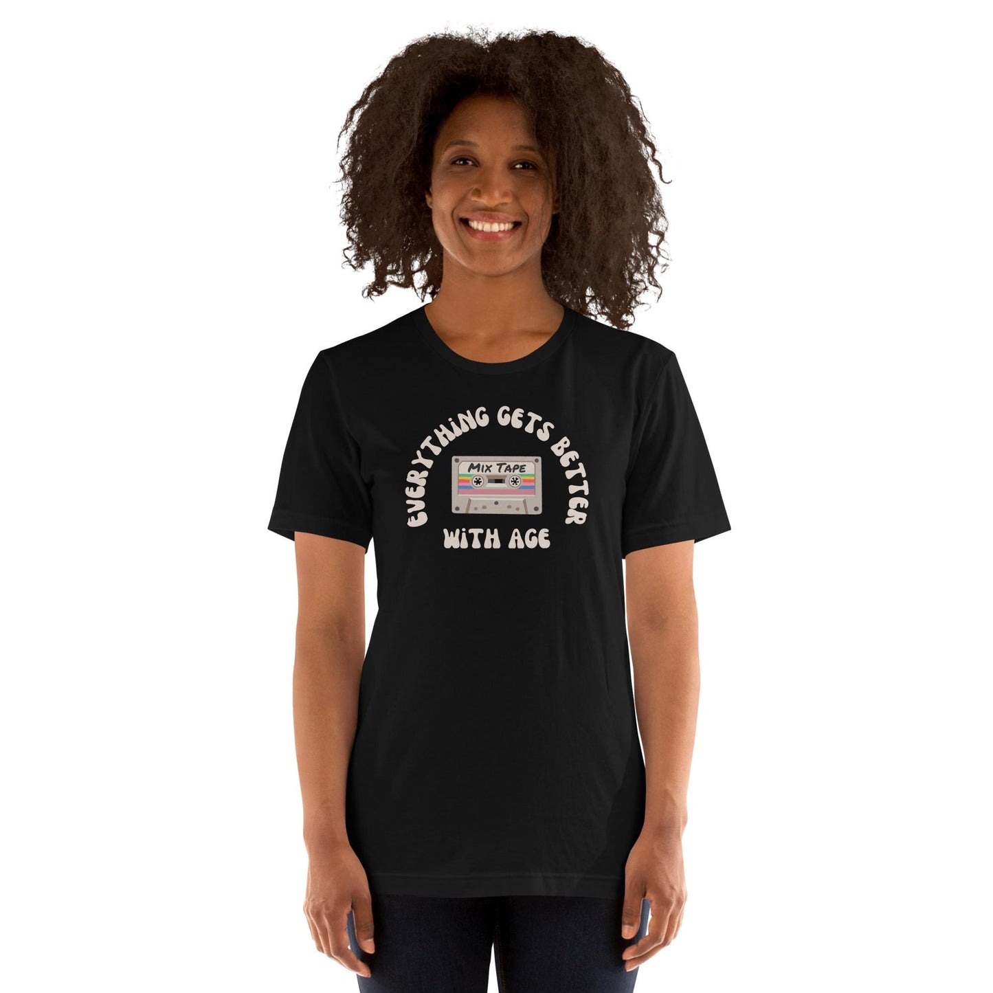 Mix Tape - Everything Gets Better with Age Retro Vintage Style Generation X Unisex T-shirt