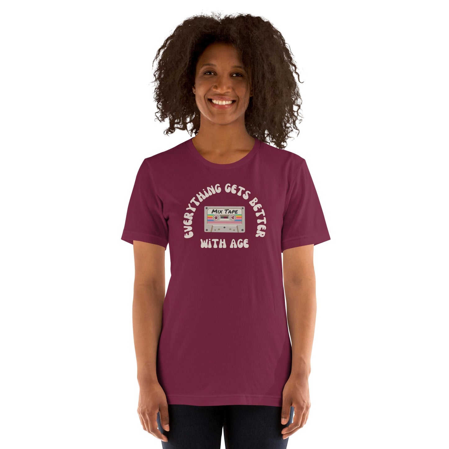 Mix Tape - Everything Gets Better with Age Retro Vintage Style Generation X Unisex T-shirt