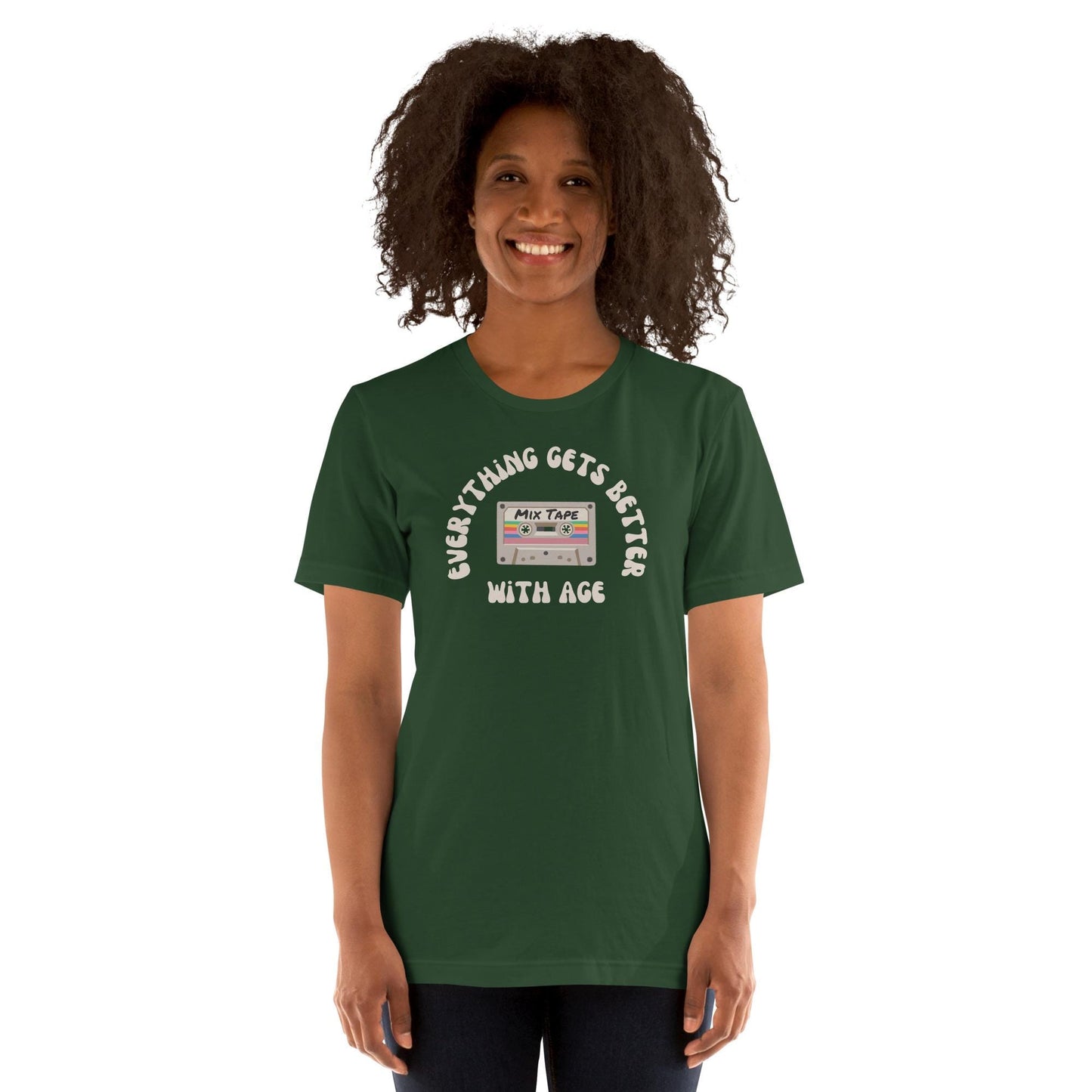 Mix Tape - Everything Gets Better with Age Retro Vintage Style Generation X Unisex T-shirt