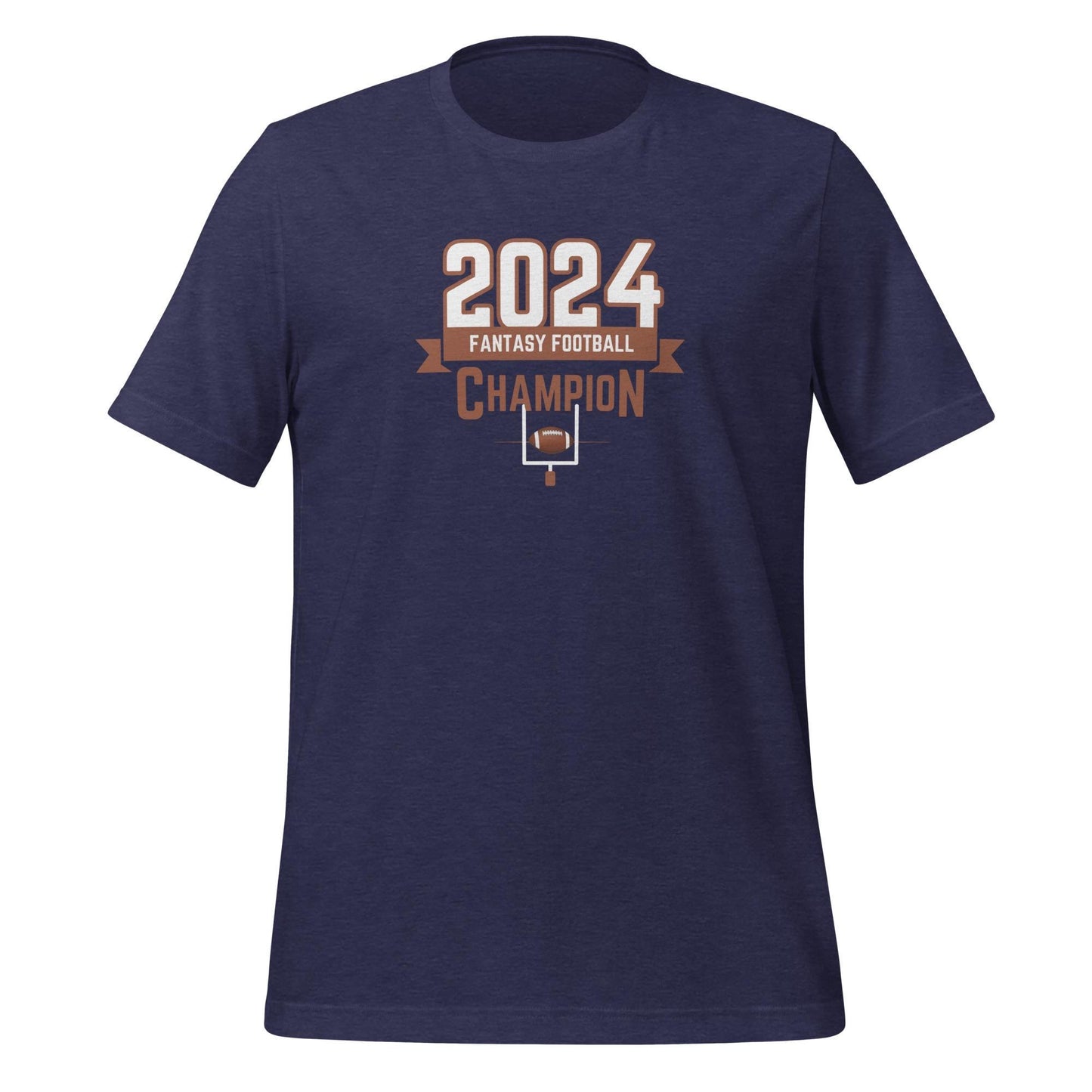 Unisex Fantasy Football Champion 2024 T-shirt Reg + Big Sizes