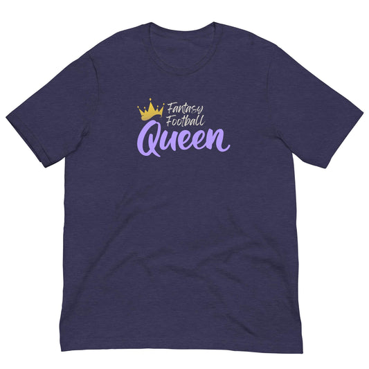Fantasy Football Queen Unisex T-shirt Reg, Big + Plus Sizes