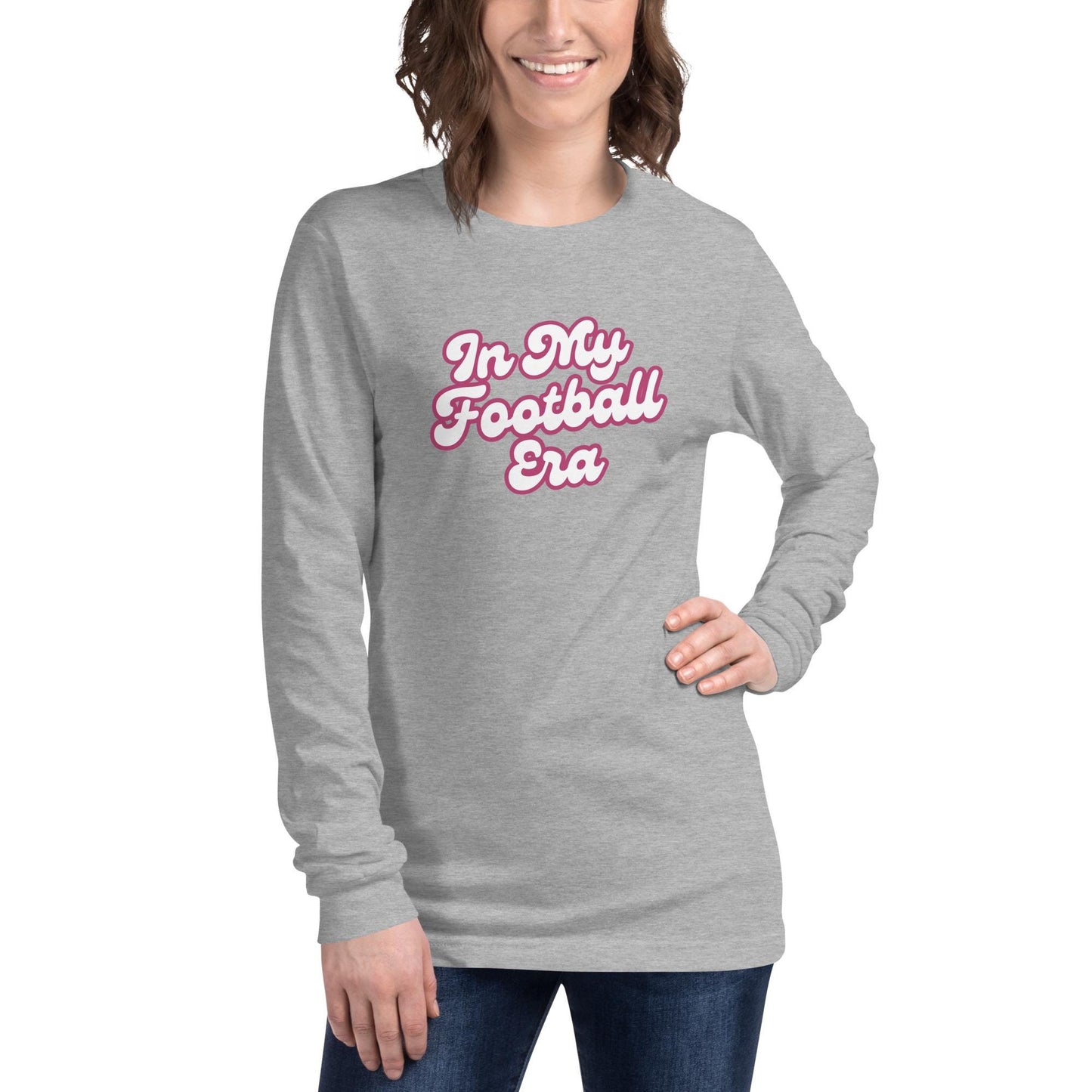 In My Football Era Swift Swiftie Retro Long Sleeve Unisex Tee