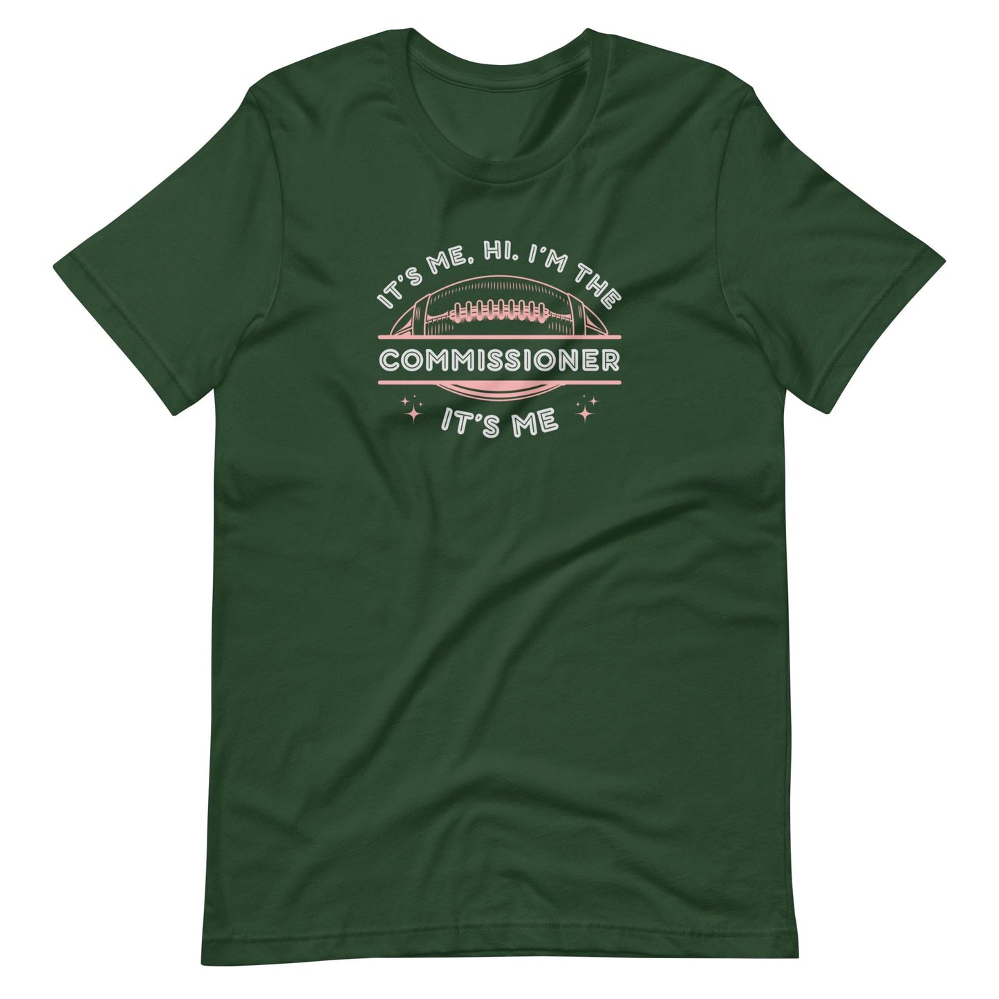 Funny Its Me, hi. I am the Commissioner. Its Me. T. Swift Fantasy Football Unisex T-shirt