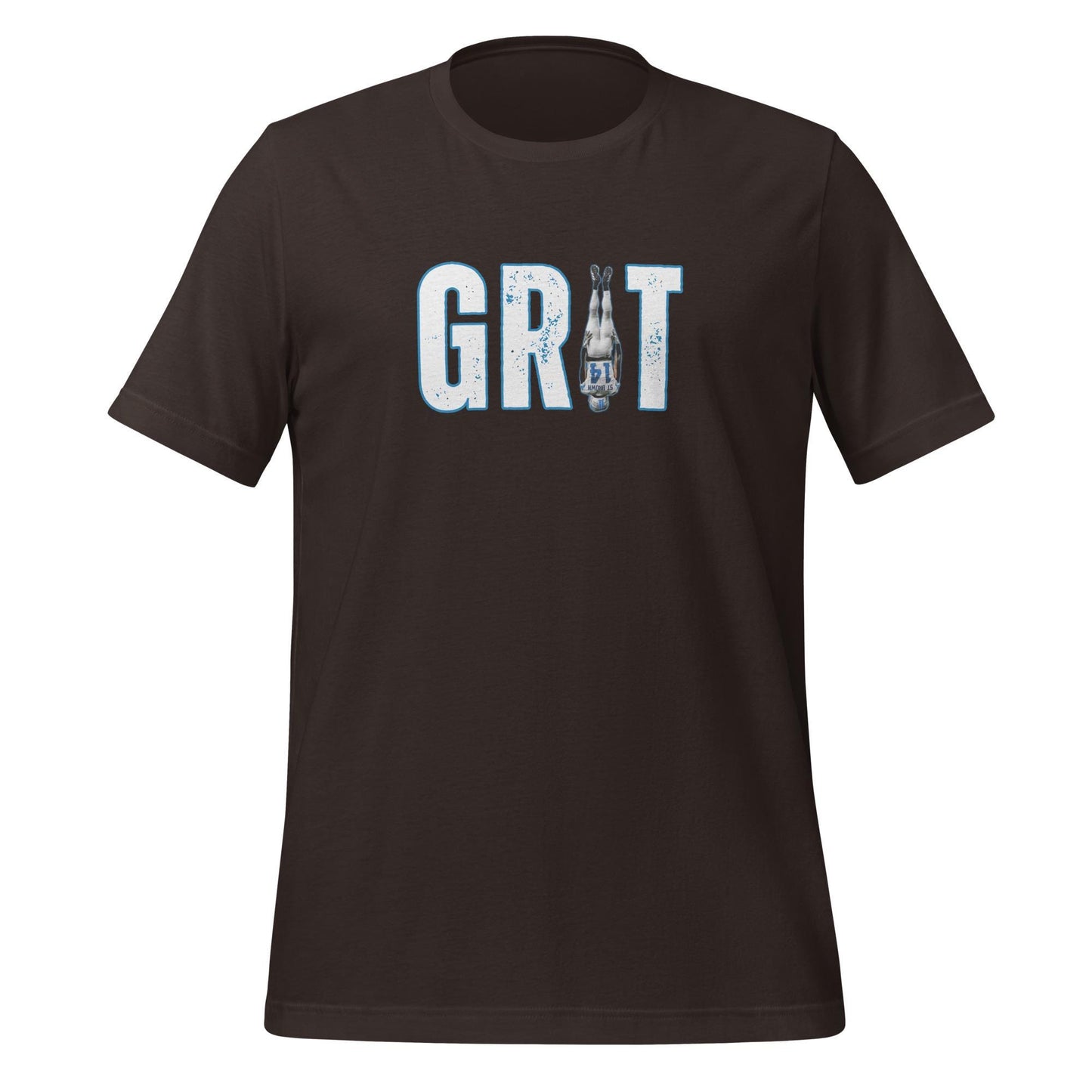 GRIT - Amon-Ra St Brown Detroit Football Unisex T-shirt Regular, Big & Plus Sizes