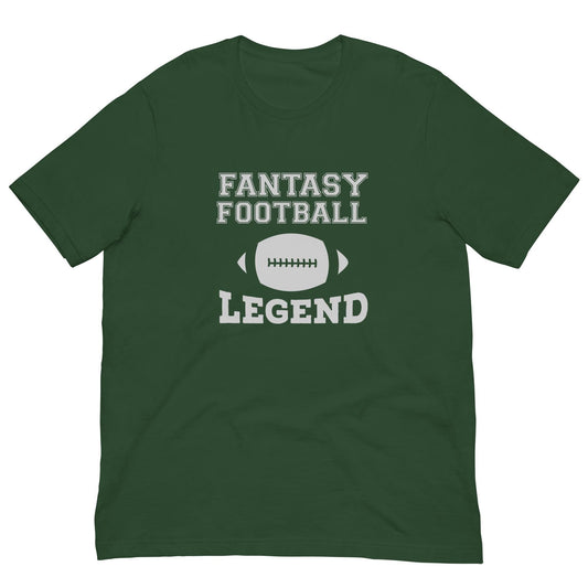 Fantasy Football Legend Unisex T-shirt Reg, Big + Plus Sizes