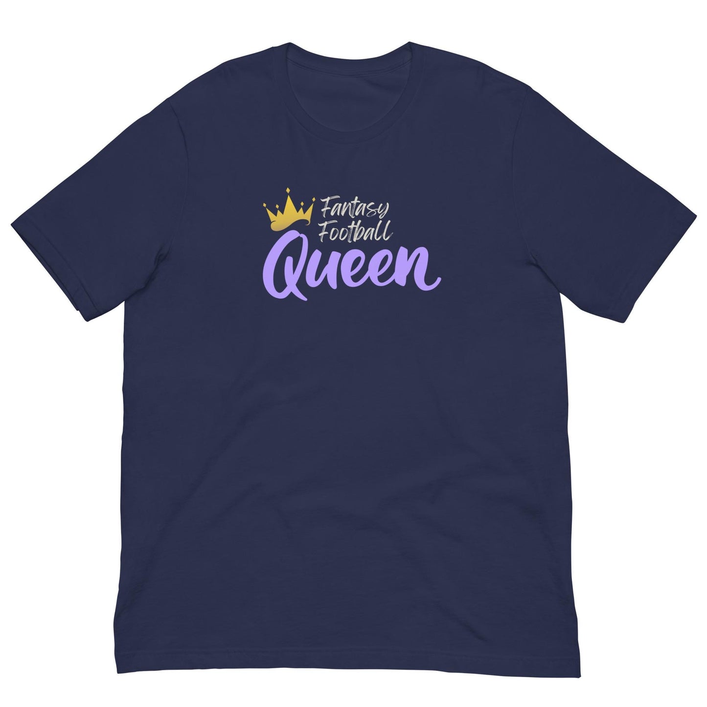 Fantasy Football Queen Unisex T-shirt Reg, Big + Plus Sizes
