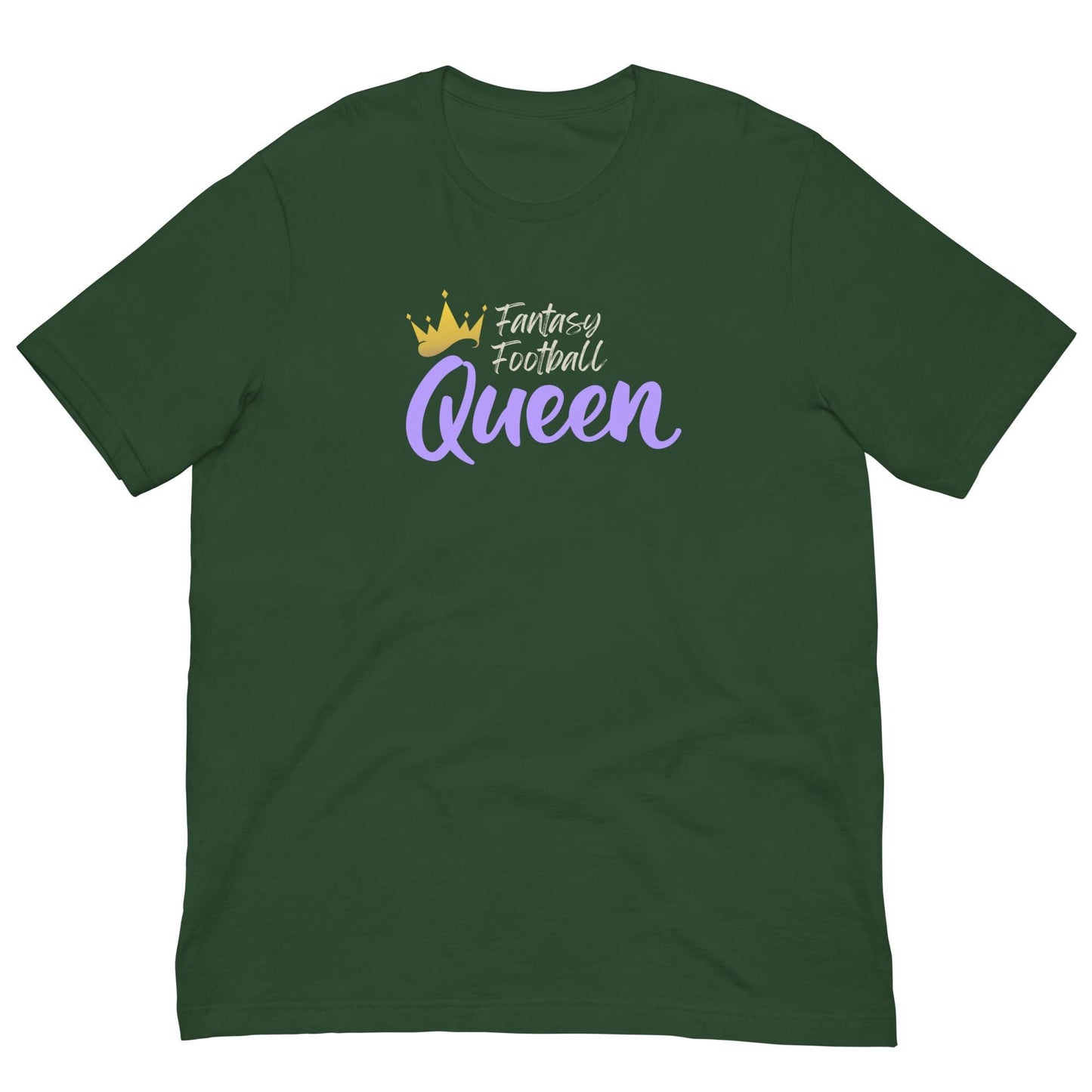 Fantasy Football Queen Unisex T-shirt Reg, Big + Plus Sizes