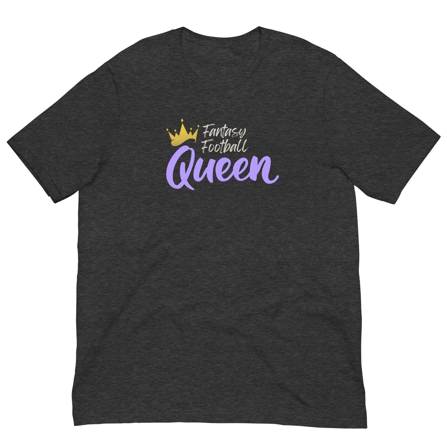 Fantasy Football Queen Unisex T-shirt Reg, Big + Plus Sizes