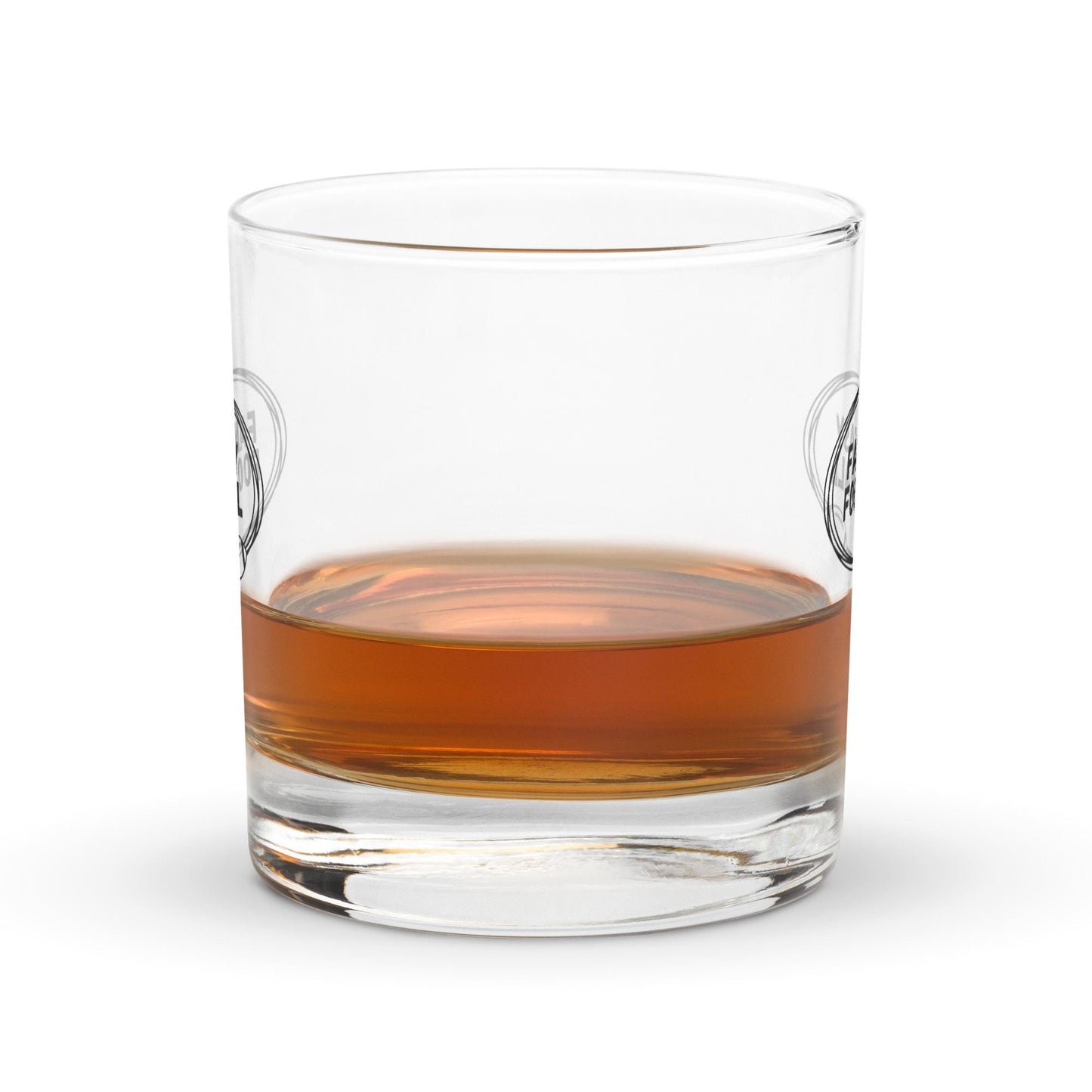 Fantasy Football Rocks Whiskey Cocktail Glass Tumbler