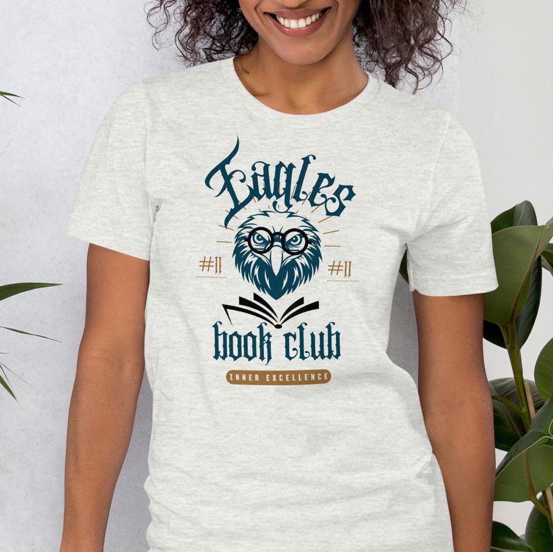 Funny Philadelphia Eagles Book Club - Inner Excellence - AJ Brown Retro Football Unisex T-shirt
