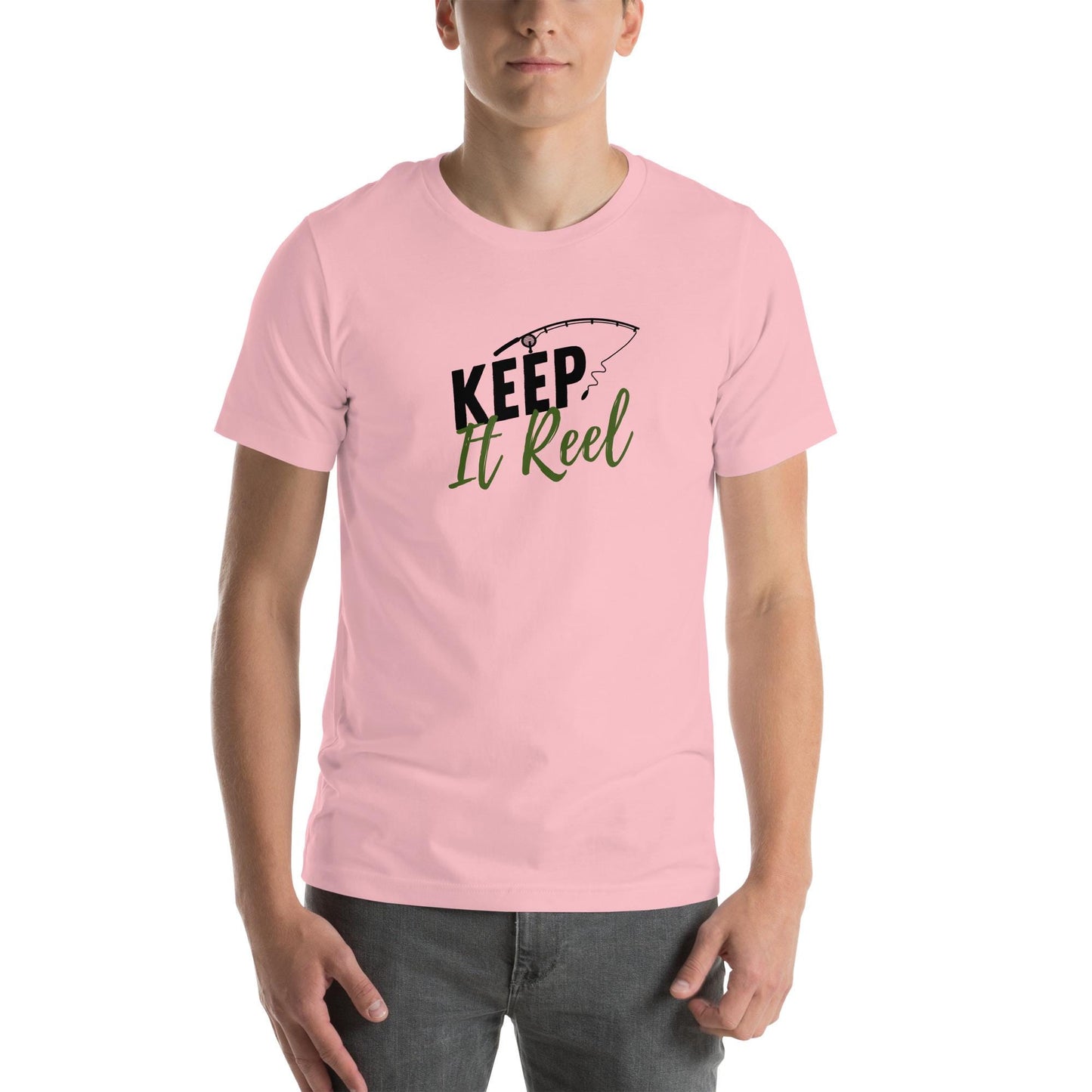 Keep it Reel - Funny Fishing Pun Unisex T-shirt