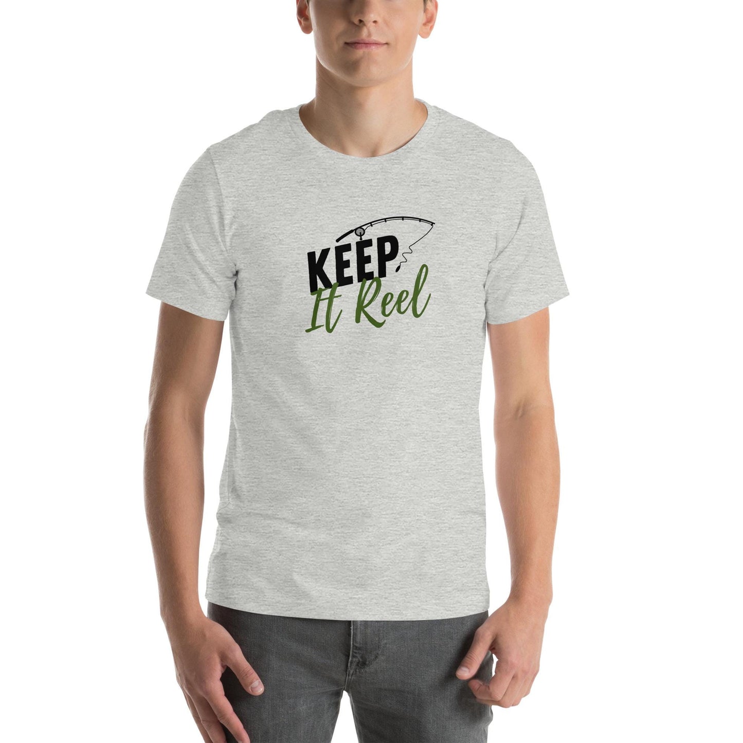 Keep it Reel - Funny Fishing Pun Unisex T-shirt