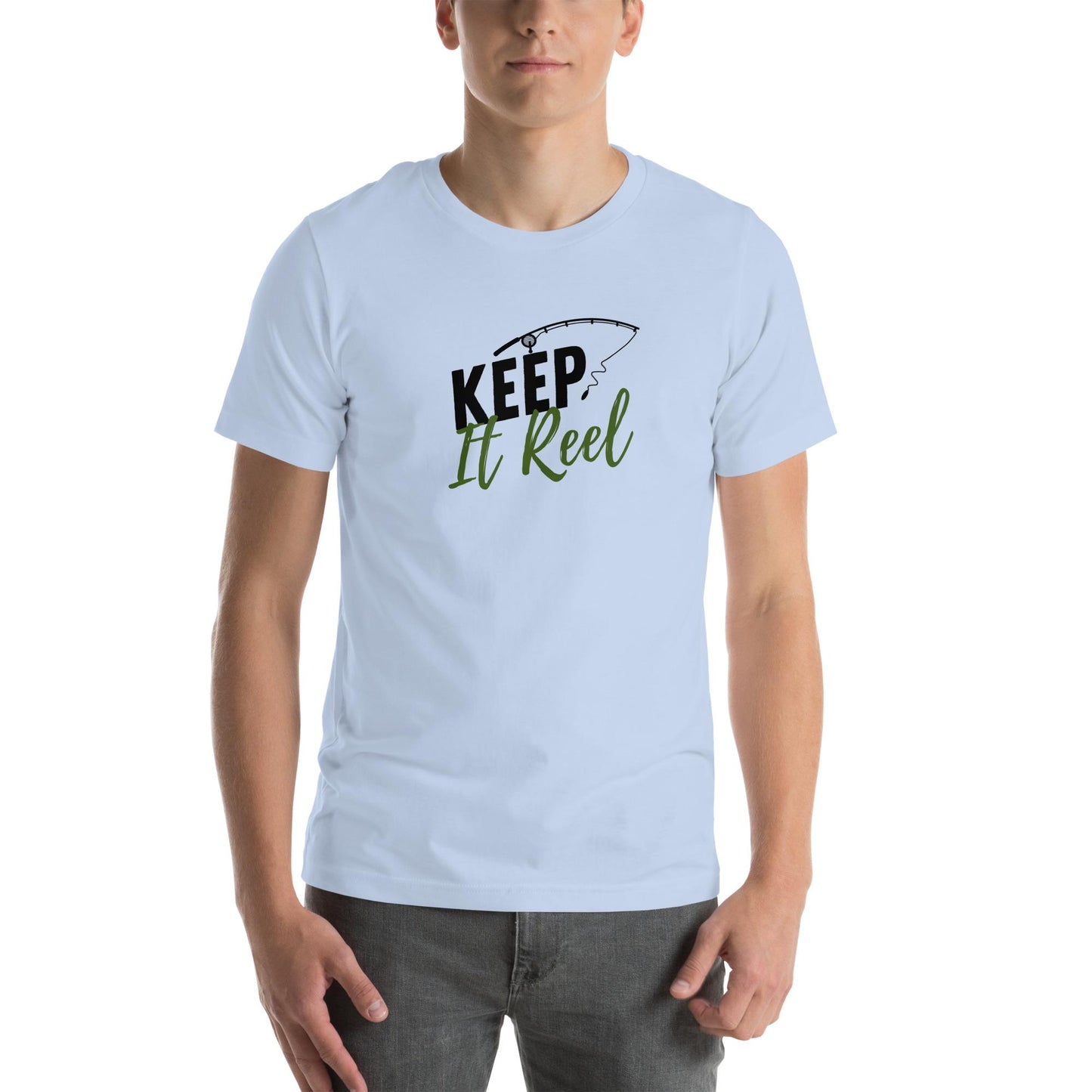 Keep it Reel - Funny Fishing Pun Unisex T-shirt