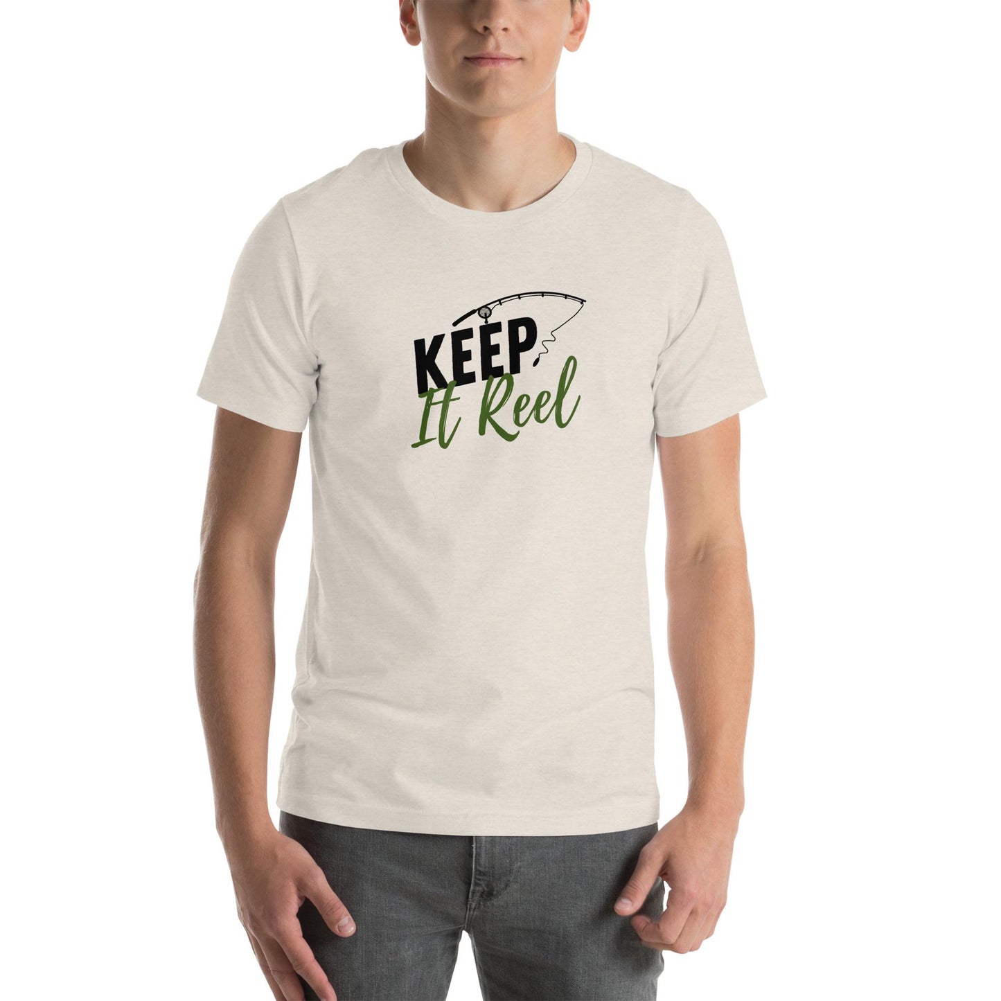 Keep it Reel - Funny Fishing Pun Unisex T-shirt