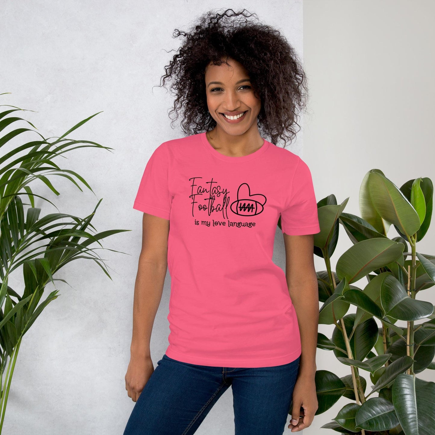 Fantasy Football is My Love Language Unisex T-shirt