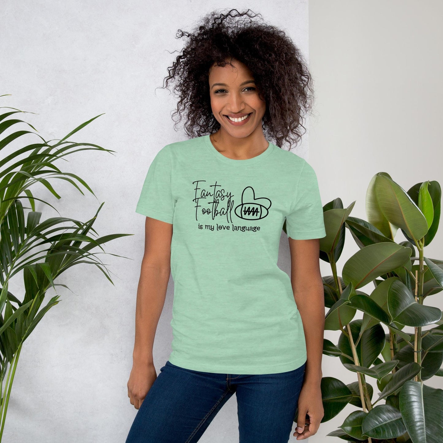 Fantasy Football is My Love Language Unisex T-shirt