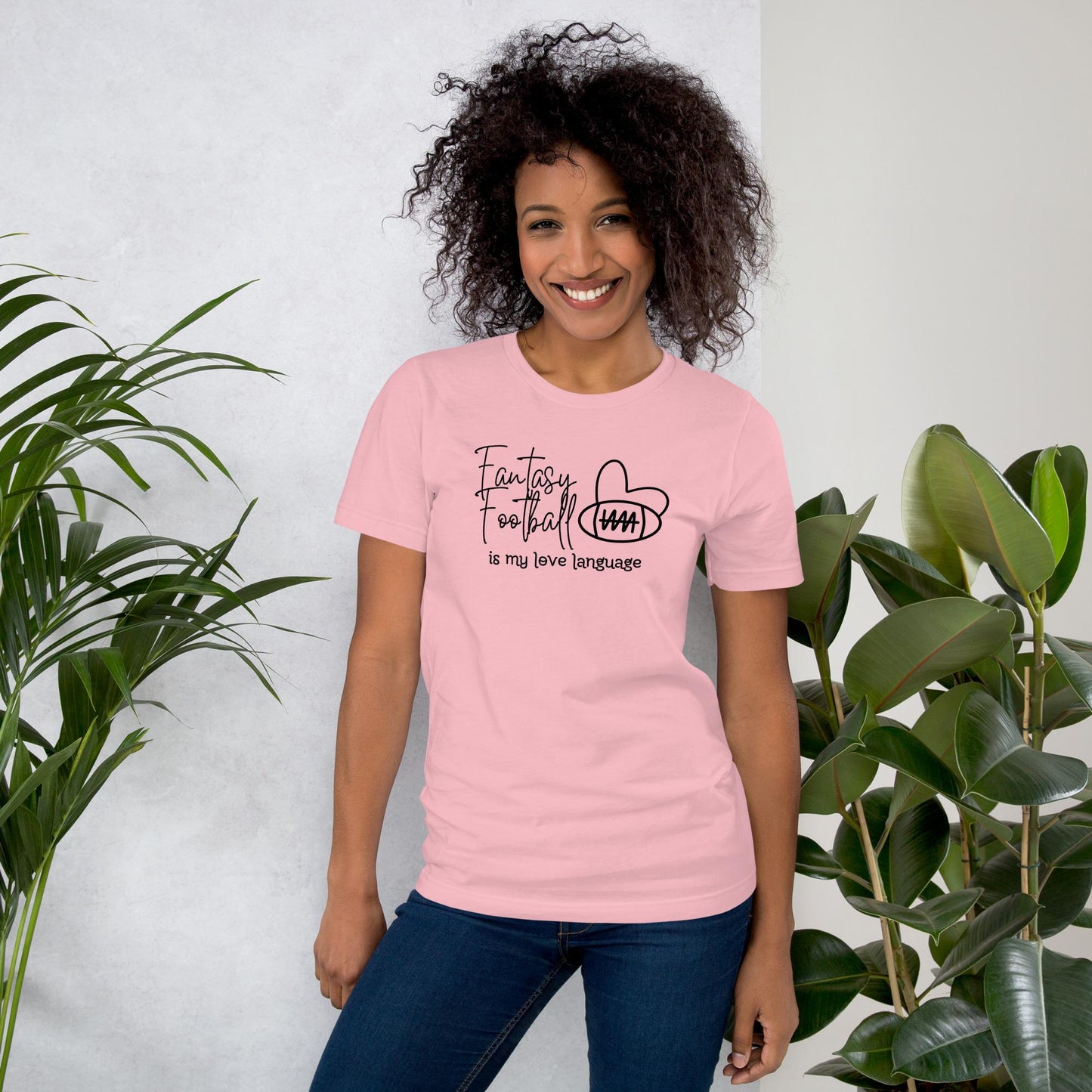 Fantasy Football is My Love Language Unisex T-shirt