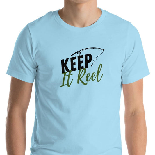 Keep it Reel - Funny Fishing Pun Unisex T-shirt