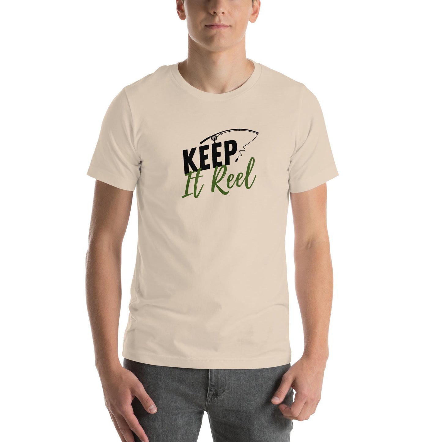 Keep it Reel - Funny Fishing Pun Unisex T-shirt