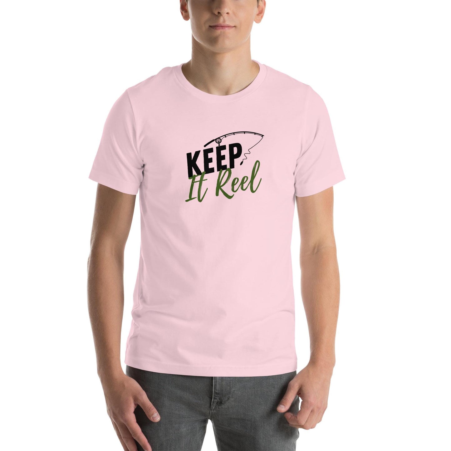 Keep it Reel - Funny Fishing Pun Unisex T-shirt