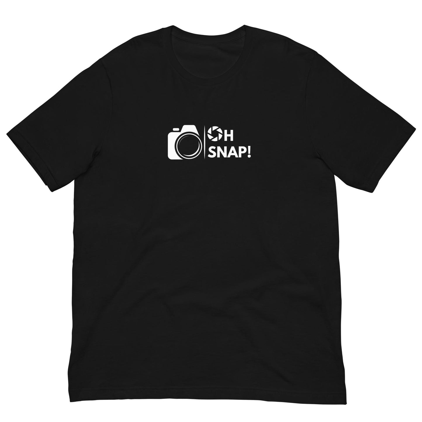 Funny Oh Snap! Photography Camera Lens Pun Unisex T-shirt