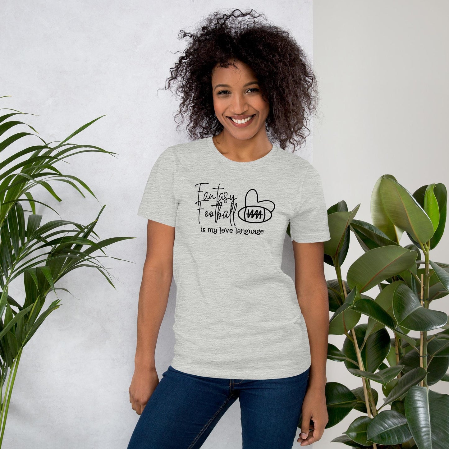 Fantasy Football is My Love Language Unisex T-shirt