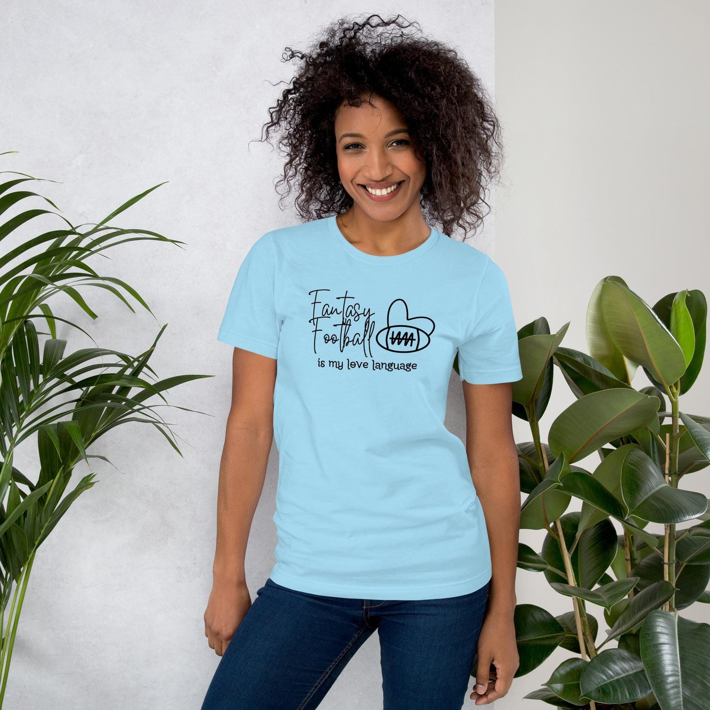 Fantasy Football is My Love Language Unisex T-shirt