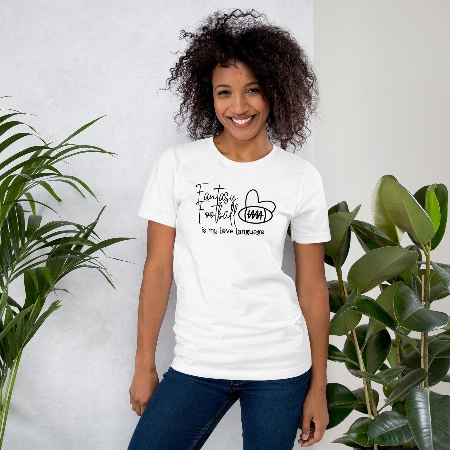 Fantasy Football is My Love Language Unisex T-shirt