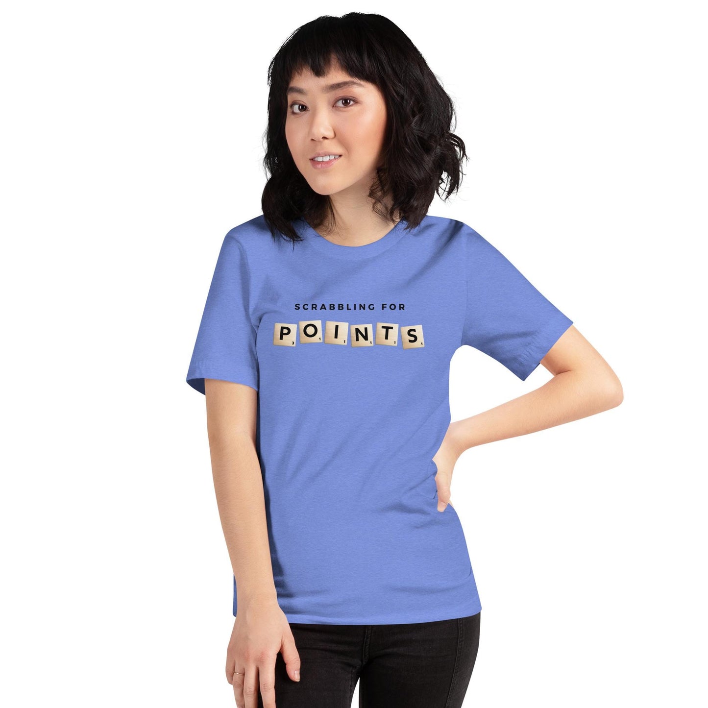 Funny Scrabble Board Game - Scrabbling for Points - Family Game Night Unisex T-shirt