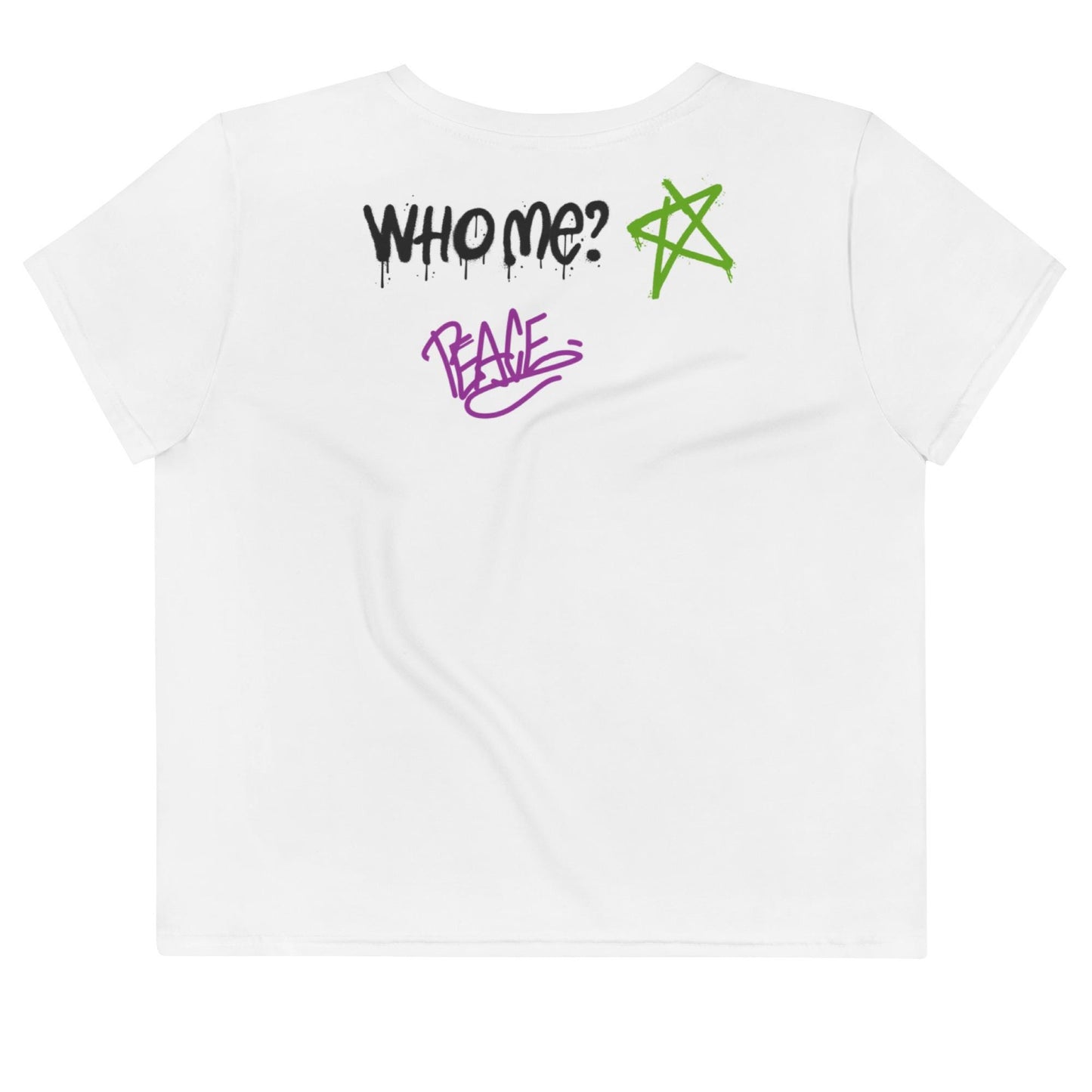 Real AF - All-Over Print - Original Design Street Art Urban Graffiti Streetwear Crop Tee