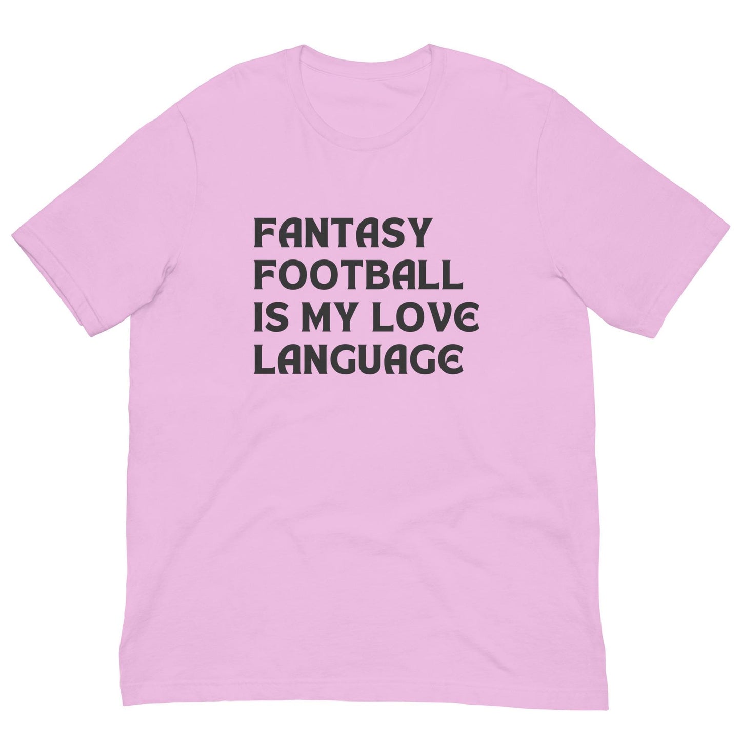 Fantasy Football is My Love Language Unisex T-shirt
