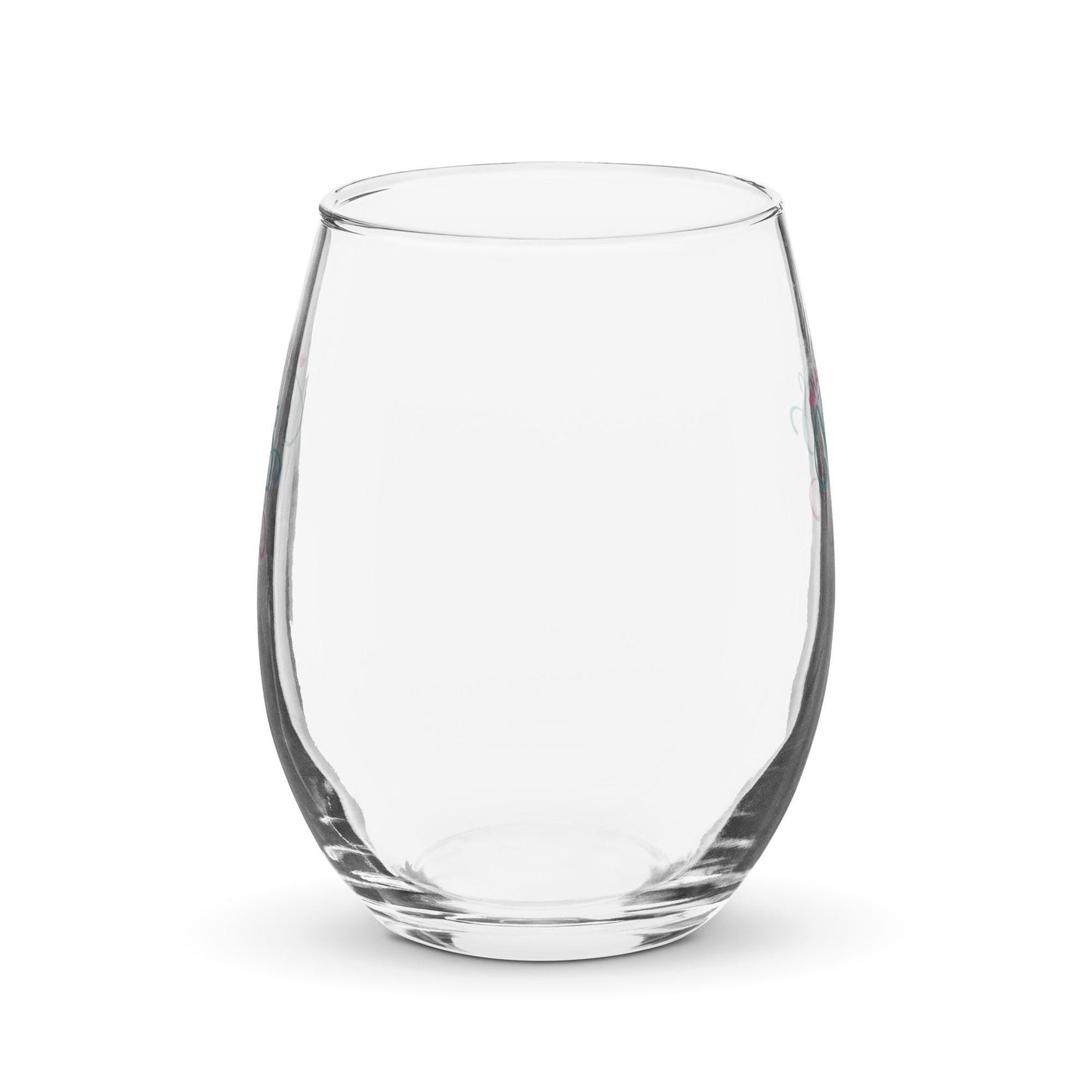 Happy Mothers Day Stemless Wine Drinking Cocktail Glass - Gift for Mom